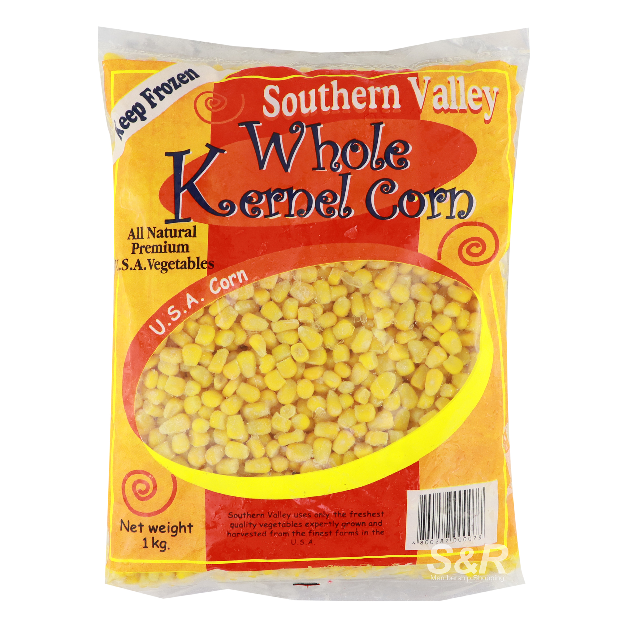 Southern Valley Whole Kernel Corn 1kg
